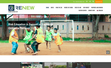 landmines.org.vn screenshot