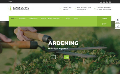 http://landscaping.thimpress.com/ screenshot