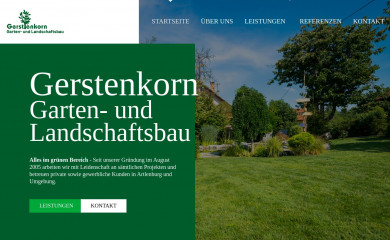 landschaftsbau-gerstenkorn.de screenshot