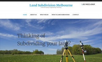 landsubdivisionmelbourne.com.au screenshot