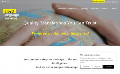 languageservices.pro screenshot