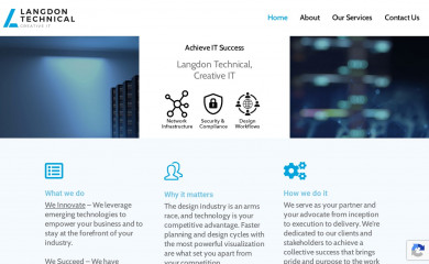 langdontechnical.com screenshot