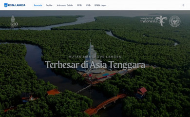 langsakota.go.id screenshot