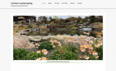 lanhanlandscaping.com screenshot