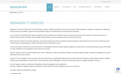 lansend.com screenshot