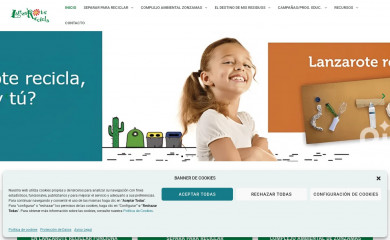 lanzaroterecicla.net screenshot