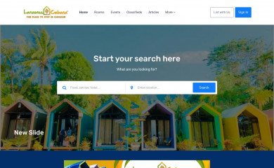 lanzonescabana.com screenshot