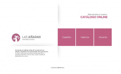 lasanadas.es screenshot