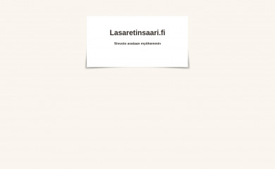 lasaretinsaari.fi screenshot