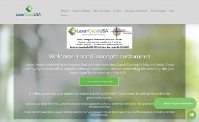 laserconcepts.com screenshot