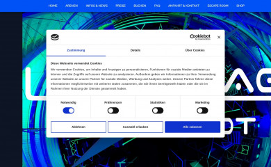 lasertag-darmstadt.de screenshot