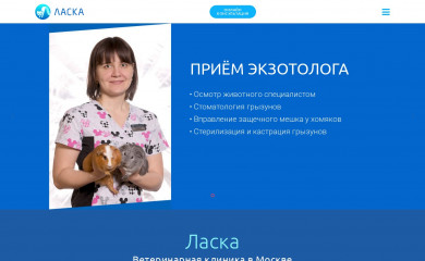 laska-vet.ru screenshot