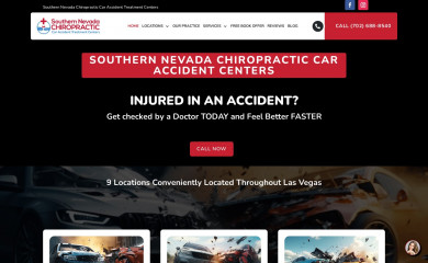 lasvegascaraccidenttreatment.com screenshot