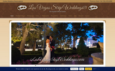 lasvegasstripweddings.com screenshot