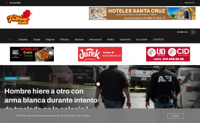 lapatronaradio.com.mx screenshot