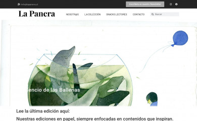 lapanera.cl screenshot