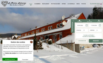 lapetiteauberge-hohwald.com screenshot