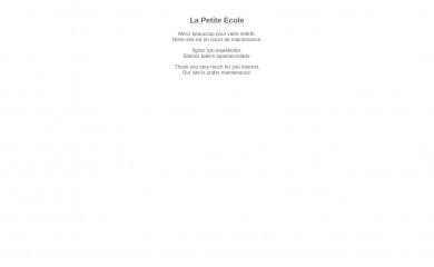 lapetiteecole.com.tr screenshot