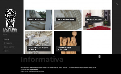 lapietrafratellipane.it screenshot