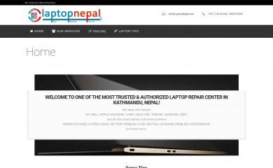 laptopnepal.com screenshot