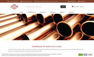 larometmetal.ro screenshot