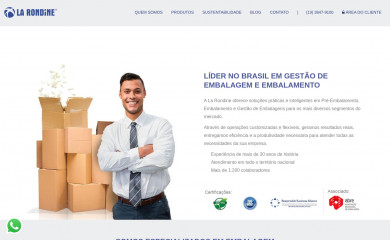 larondine.com.br screenshot