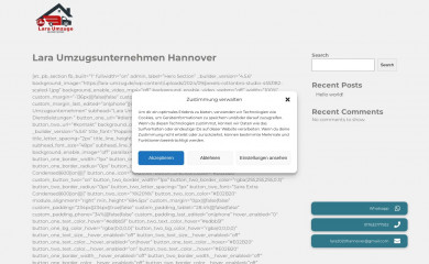 lara-umzug.de screenshot