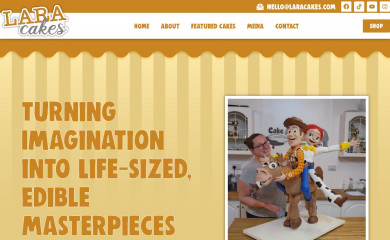 laracakes.com screenshot