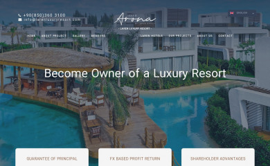 larenresorthotel.com screenshot