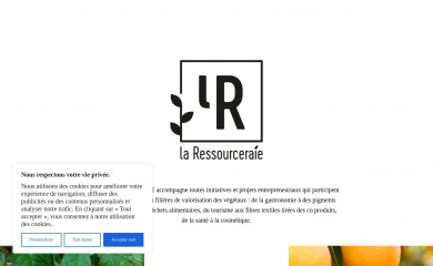 laressourceraie.fr screenshot