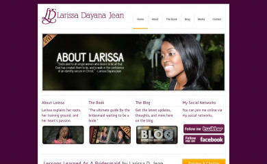 larissadayanajean.com screenshot