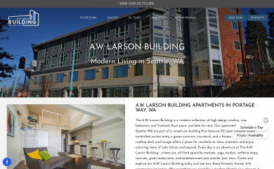larsoneastlake.com screenshot