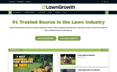 lawngrowth.com screenshot