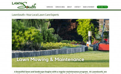 lawnsouth.com screenshot