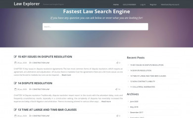 lawexplores.com screenshot