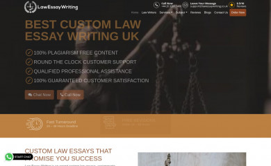 lawessaywriting.co.uk screenshot