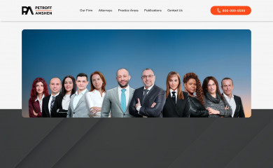 lawpetroff.com screenshot