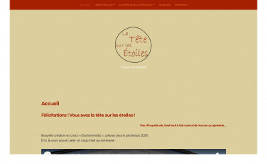 latetesurlesetoiles.fr screenshot