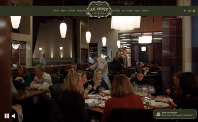 lateharvestkitchen.com screenshot