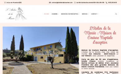 latelierdelamariee.com screenshot