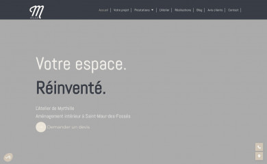 latelierdemyrthille.fr screenshot