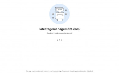 latestagemanagement.com screenshot