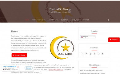 latinodawah.org screenshot