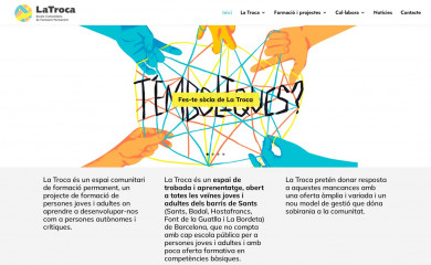 latrocasants.org screenshot