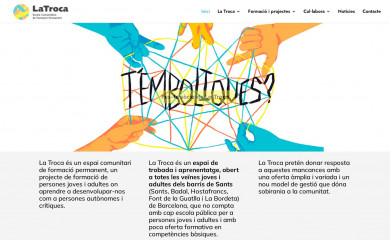 latrocasants.org screenshot