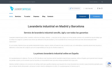 laundryempresas.es screenshot