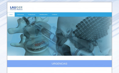 lauger.com.ar screenshot