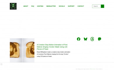 laughingsquid.com screenshot