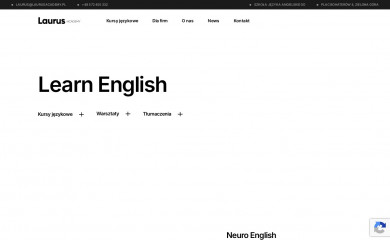 laurusacademy.pl screenshot