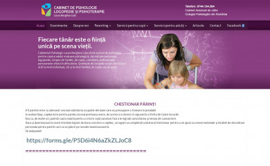 lauracaia.ro screenshot